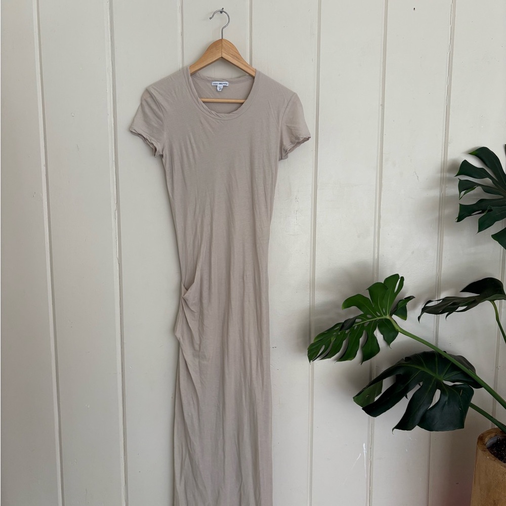 James Perse Light Beige Maxi Dress